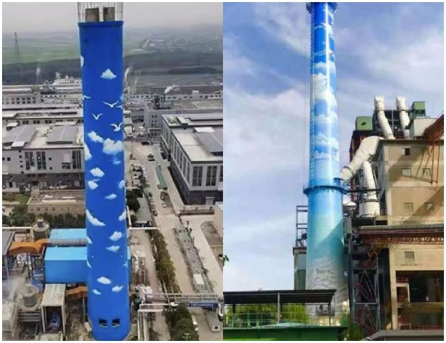 杭州煙囪美化彩繪工程前準備工作有哪些？一起看看吧！