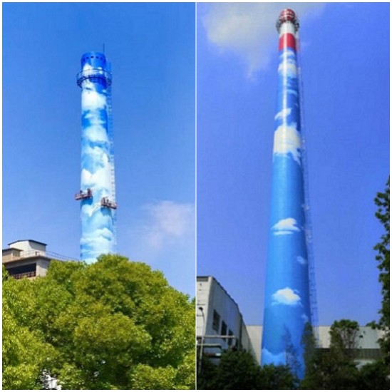 呼和浩特煙囪美化公司：為城市描繪一道亮麗的風(fēng)景線(xiàn)